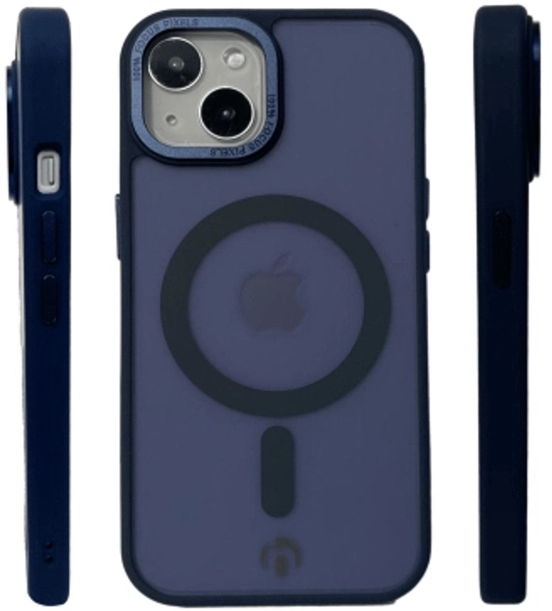 Impact Matt Case (MagSafe Compatible) for iPhone 16 Pro Blue