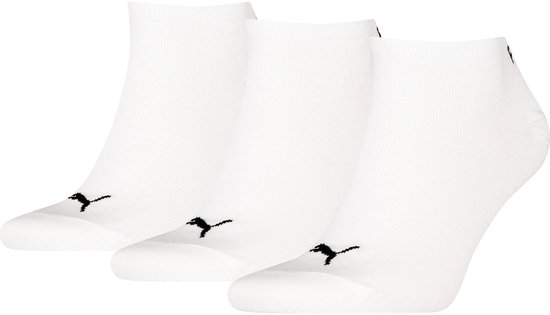 Chaussettes PUMA - SNEAKER PLAIN 3 paires - Unisexe - Taille 39 blanc
