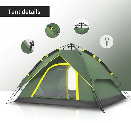 Campingwise | paraplu-tent| stevig, snel en waterdicht