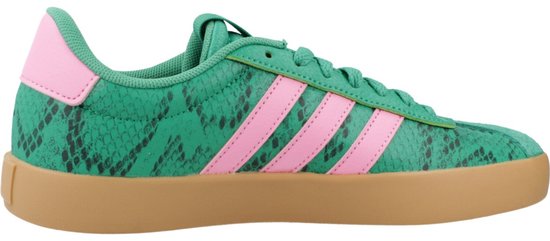 adidas VL Court 3.0 Groene/Roze Sneakers