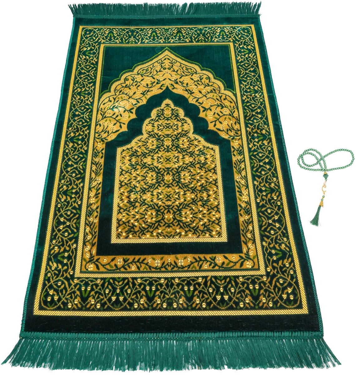 Islamitische Gebedsmat Blauw – Zacht & Comfortabel Antislip Gebedsklee