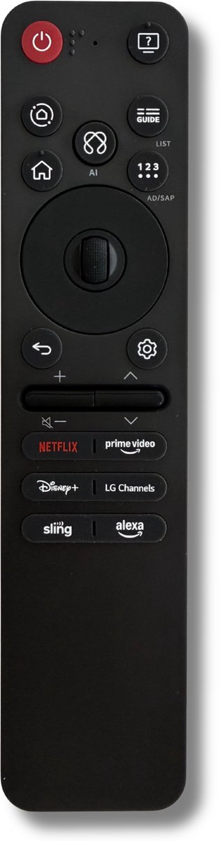 Geschikt voor LG MR25GA afstandsbediening - Met spraakbesturing en pointer
