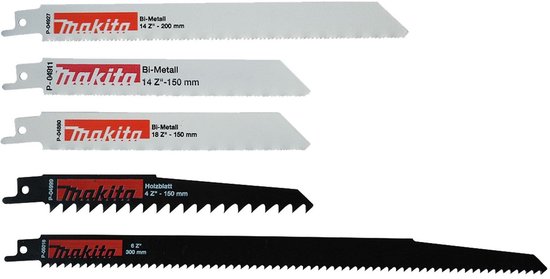 Makita P-83945 Jeu de lames de scie à métaux P-83945 Longueur lame de scie 835 mm 1 pc(s)