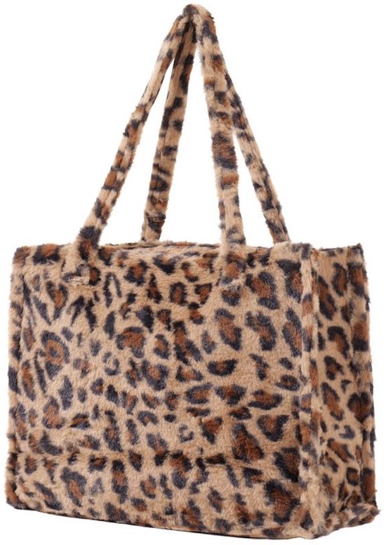 Goldbergh Fluffy oorwarmers van imitatiebont • Zwart • de Bijenkorf