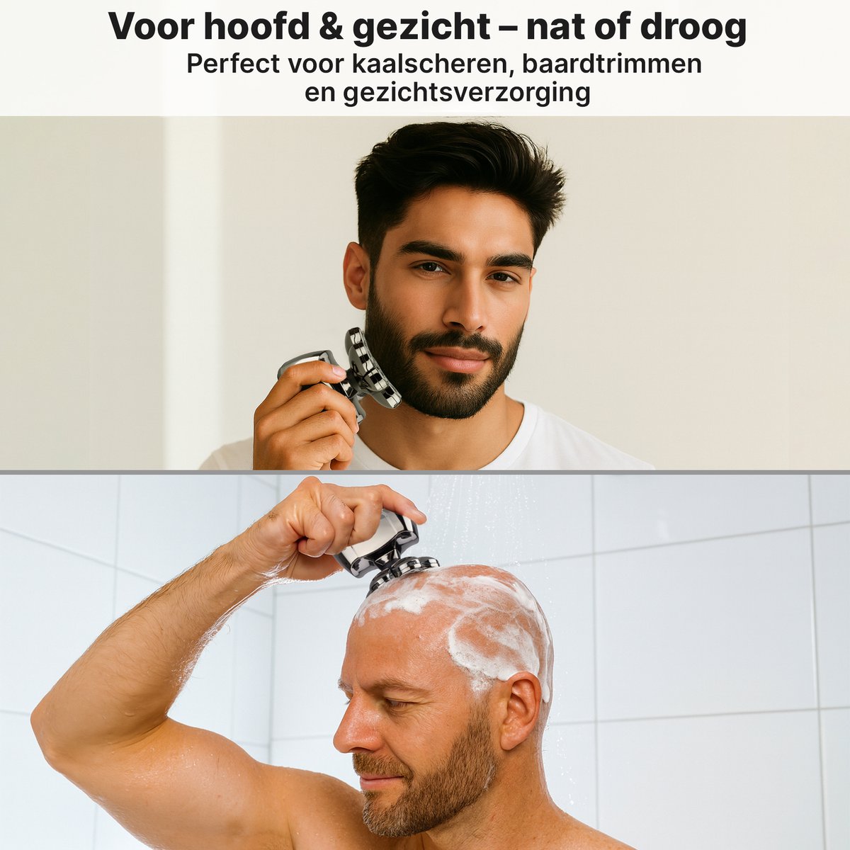 Carewat Glad Pro - Scheerapparaat Mannen - Elektrisch 6-in-1 - afbeelding 3