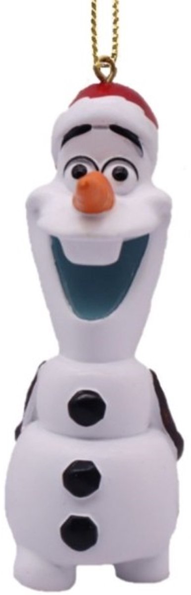 Disney Home Ornament - Olaf With Christmas Hat