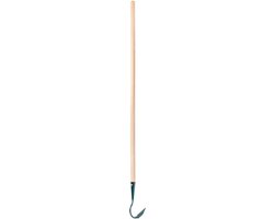 KADAX bebouwer, tuinklauw, tuinhak voor het losmaken van de grond, cultivator voor tuin, metalen handbebouwer, bloemklauw, tuinaccessoires, bloemenhark, vloerventilator (1 tanden, met houten steel) van Merkloos	 — afbeelding 2