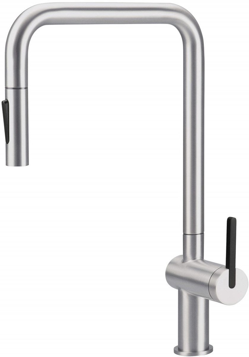 Kitchen faucet with pull-out spout