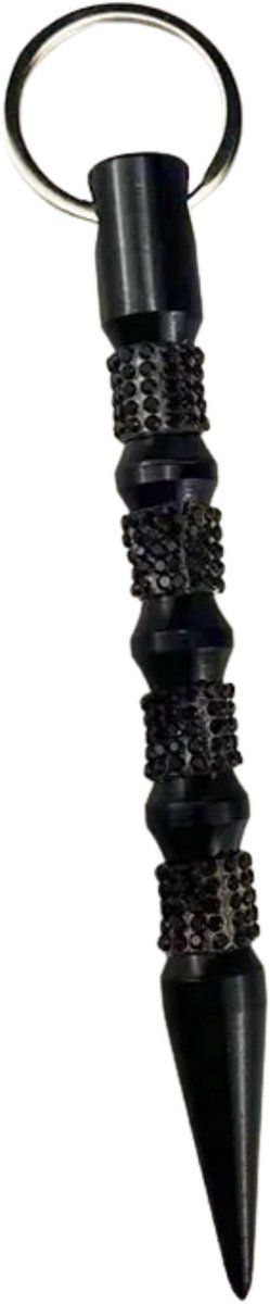 FA-VE Kobutan - Kobutan Diamantjes - 1 stuk - Luxe Kobutan - Outdoor - Zelfverdediging sleutelhanger - Zwart