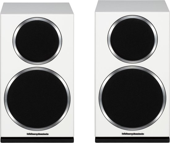Wharfedale Diamond 220 Boekenplank Speakers - Hifi Stereo Set - 3-Weg Luidsprekers - Passieve Speaker - Wit