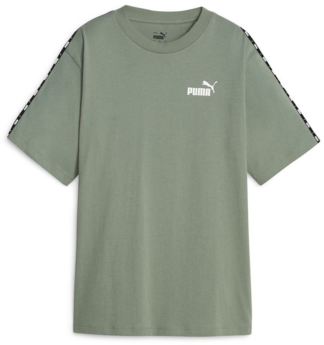 Puma Ess Tape T-shirt Met Korte Mouwen XS Vrouw Eucalyptus
