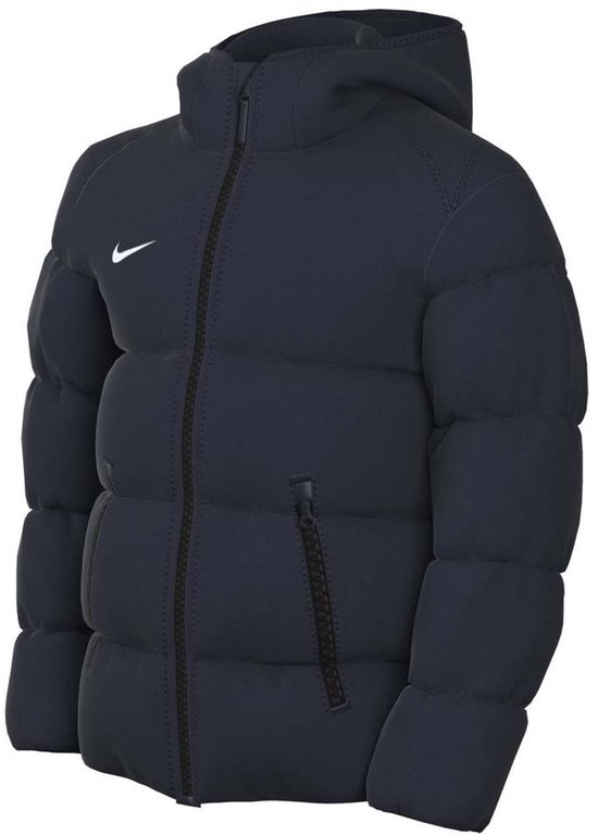 Foto: Nike therma fit academy pro 24 fall jas blauw 7 8 years jongen