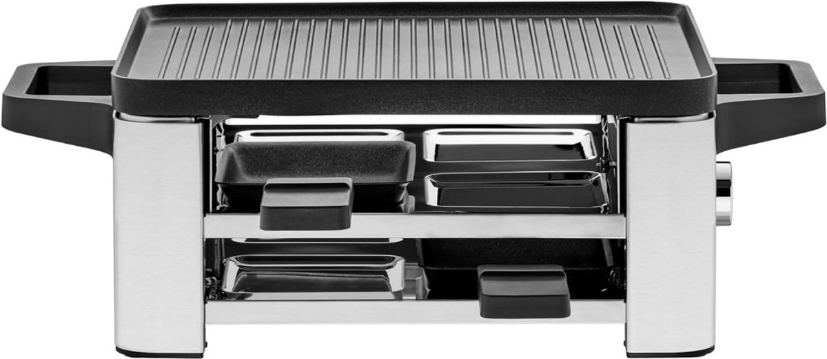 SCH® Gourmetstel 4 personen - Gourmetstellen - Gourmet - Zwart - ‎41cm x 16cm x 30cm