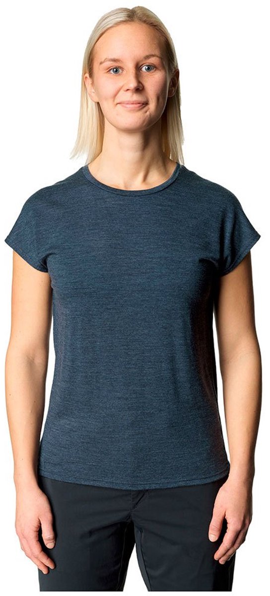 Houdini Activist T-shirt Met Korte Mouwen Blauw S Vrouw