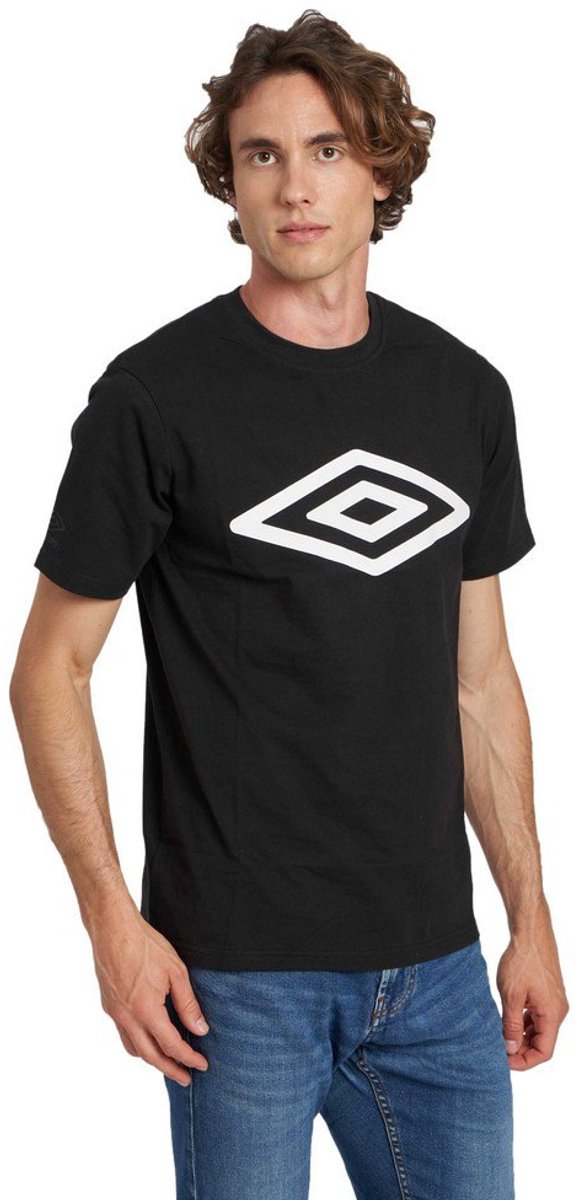 Umbro Delphinus T-shirt Met Korte Mouwen Zwart L Man