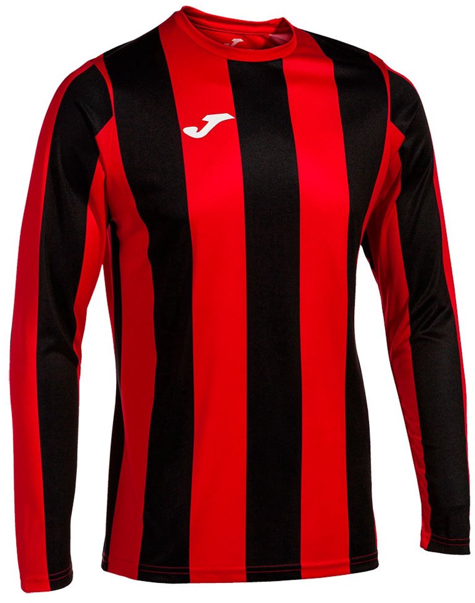 Joma Inter Classic T-shirt Met Lange Mouwen Rood,Zwart 12-14 Years Jongens