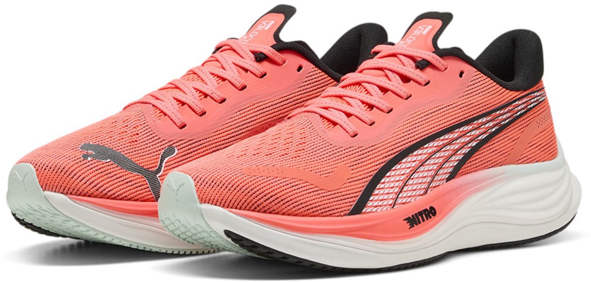 Puma Velocity Nitro 3 Hardloopschoenen Man Vrouw Zwart