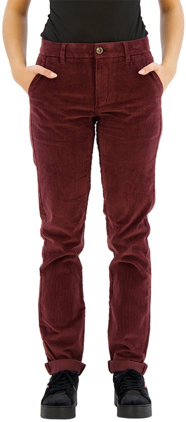 Dockers Weekend Regular Slim Ankle Fit Chino Broek Bruin 25 / 29 Vrouw