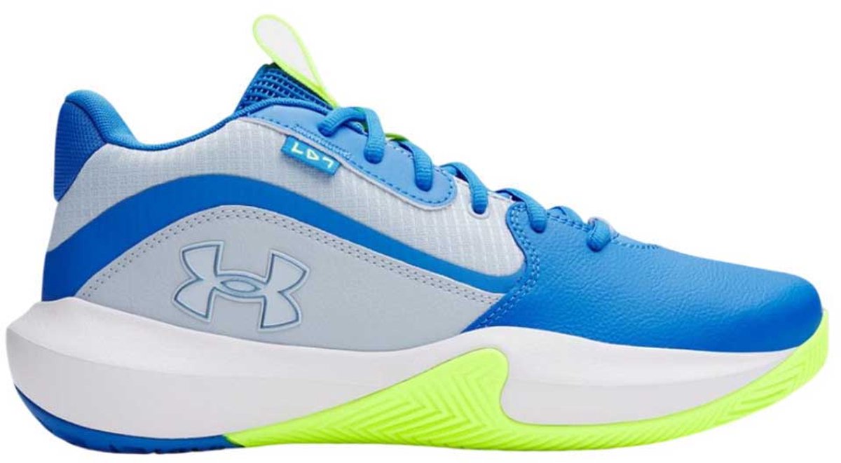 Under Armour Lockdown 7 Basketbalschoenen Blauw