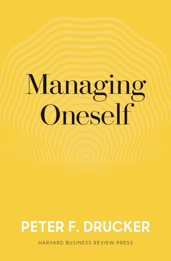 Managing Oneself - cover