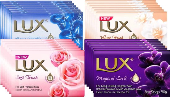 LUX Zeep - Pakket - 4 x 6 Stuks - Voordeelverpakking