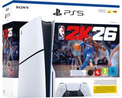 PlayStation 5 - Disc Edition - Slim - NBA 2K26 bundel