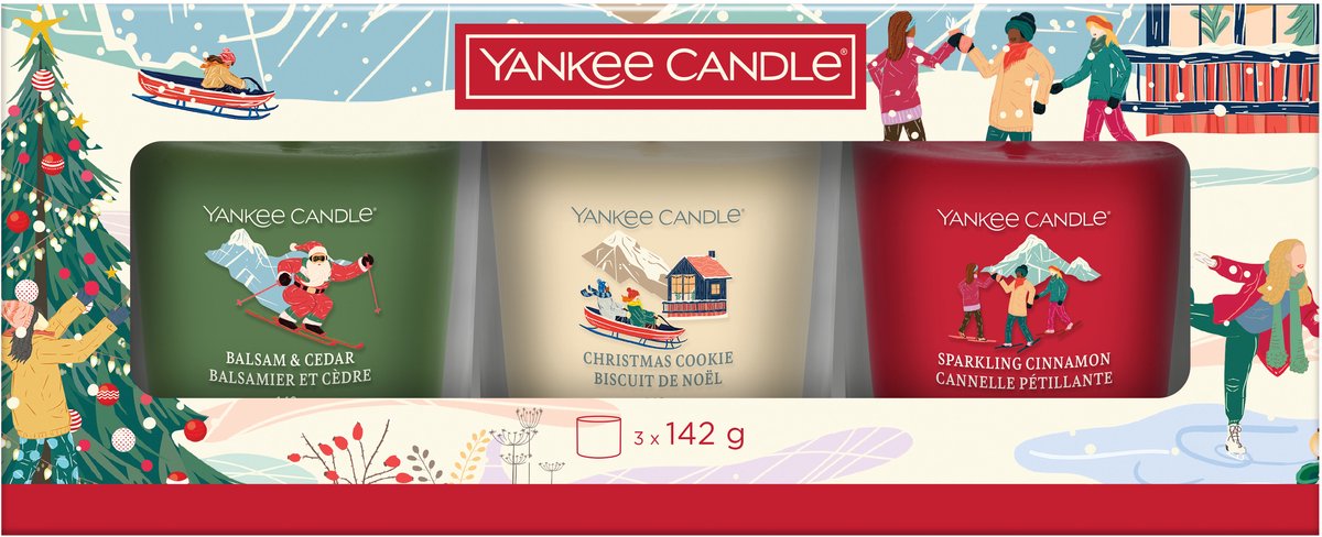Yankee Candle Apres Ski - 3 Tumbler Kaarsen - Cadeauset Meerkleurig