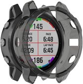 Stravo Soft Case Sport Hoesje voor Garmin Fenix 6X Pro / 6X Sapphire / 6X Solar – TPU Materiaal Bescherming – TPU Case Protectie en Beschermhoes voor Garmin Smartwatches (Zwart)