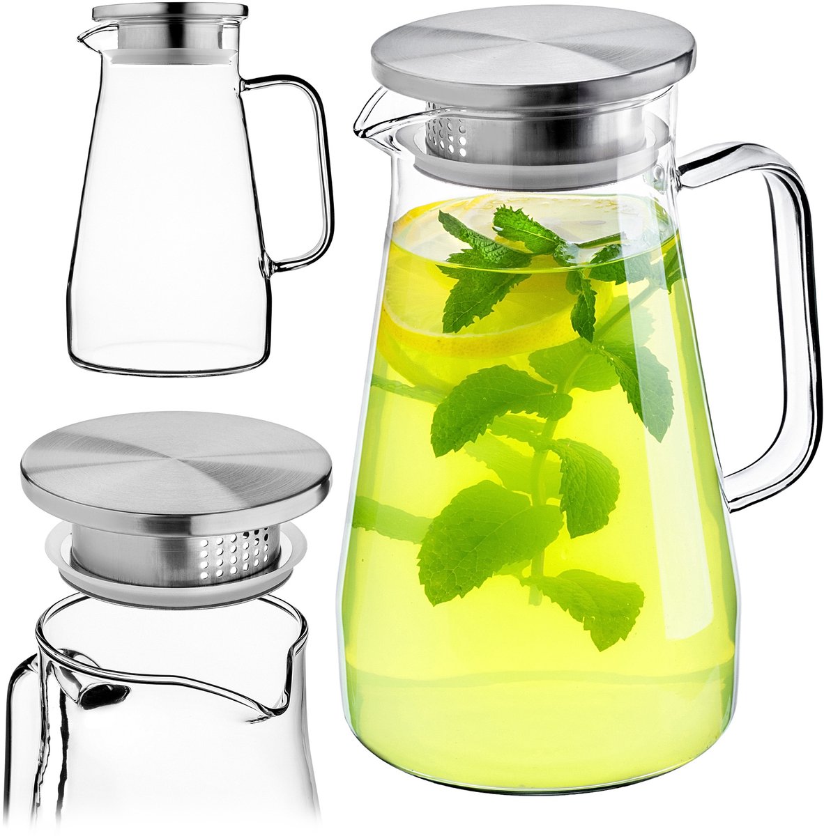 KADAX kan met oor 1500ml <35><1260> K12333