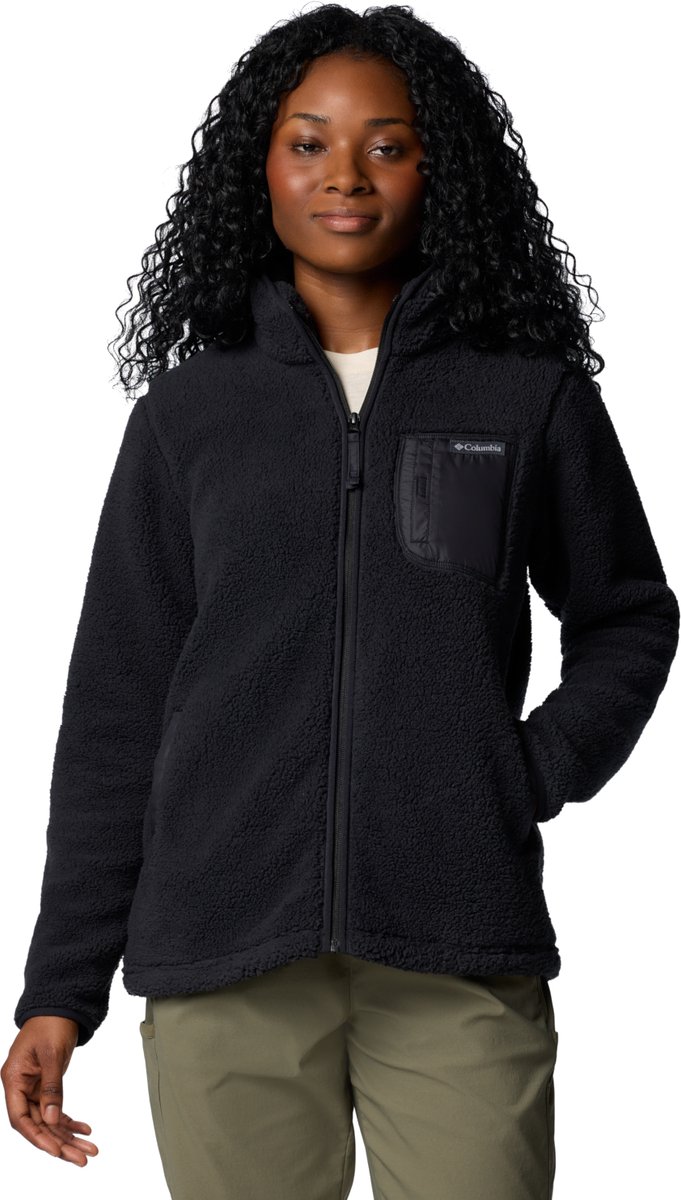 Columbia West Bend™ Ii Fleece Met Volledige Rits Zwart M Vrouw