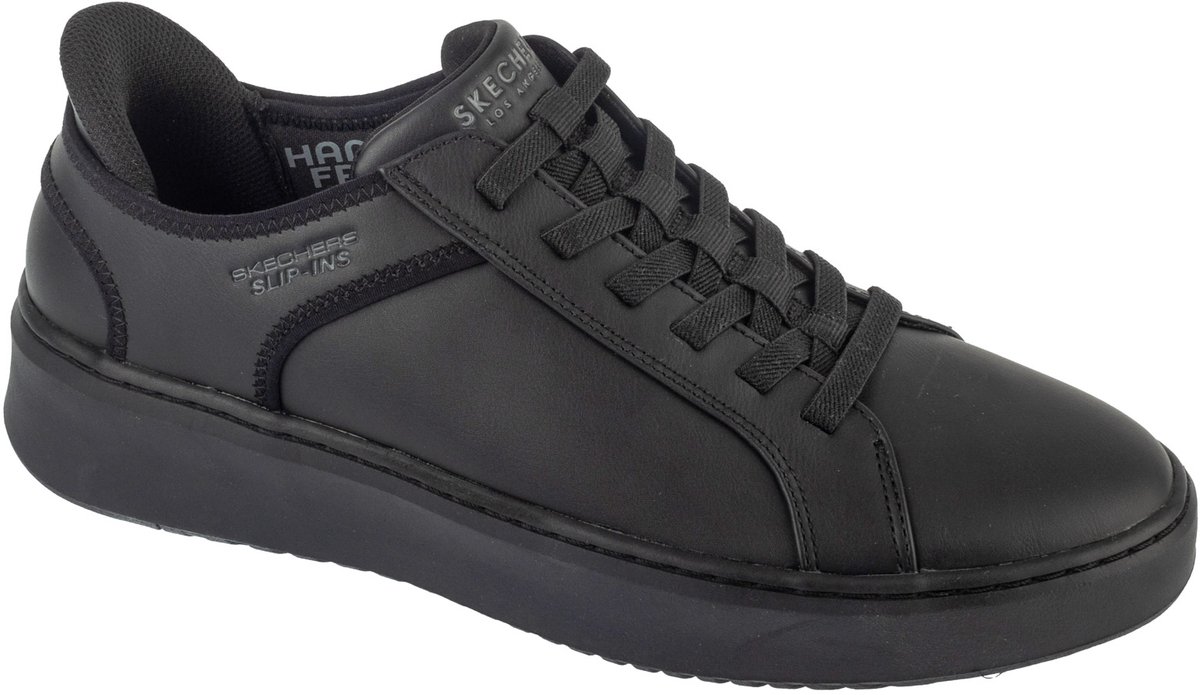 Skechers Slip-Ins: Court Break - Suit Sneaker, Mannen, Zwart, Sneakers, maat: 42,5