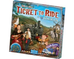 Days of Wonder - Ticket to Ride - Iberia/South Korea - Uitbreiding - Bordspel
