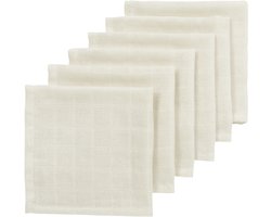 Meyco Baby Nature Monddoekjes - Hydrofiel - 6-Pack - 30x30cm