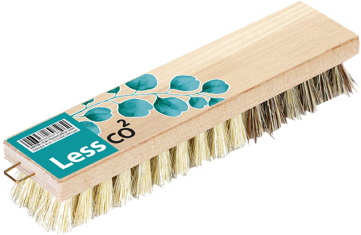 Peggy Perfect schrobborstel 'LessCO2', hout naturel, 240 mm
