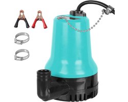 ZRSS® Dompelpomp Vuil Water - Dweilpomp - Pomp voor Aquarium, Vijver, Tuin - Met Klem - 3000l/u