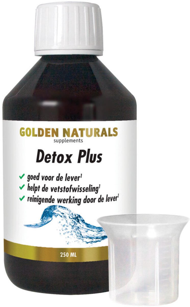 Golden Naturals Detox Plus - 2 x 250 ml - Voordeelverpakking