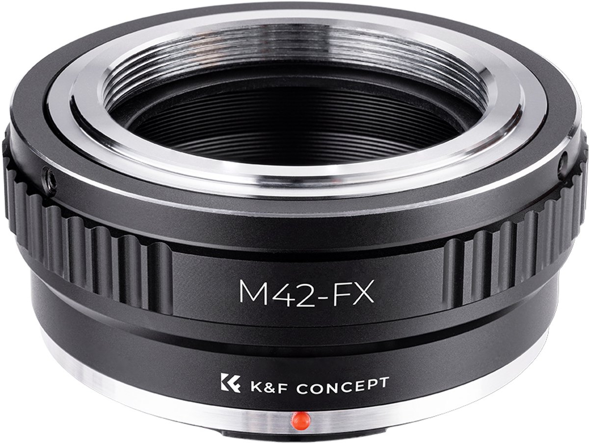 K&F Concept M42 - Fuji FX high precision adapter - M42 lens op Fujifilm FX camera