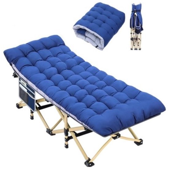 Outsunny Lit De Camping Pour Adultes Avec Matelas, Lit Pliant, Gris... - Brick