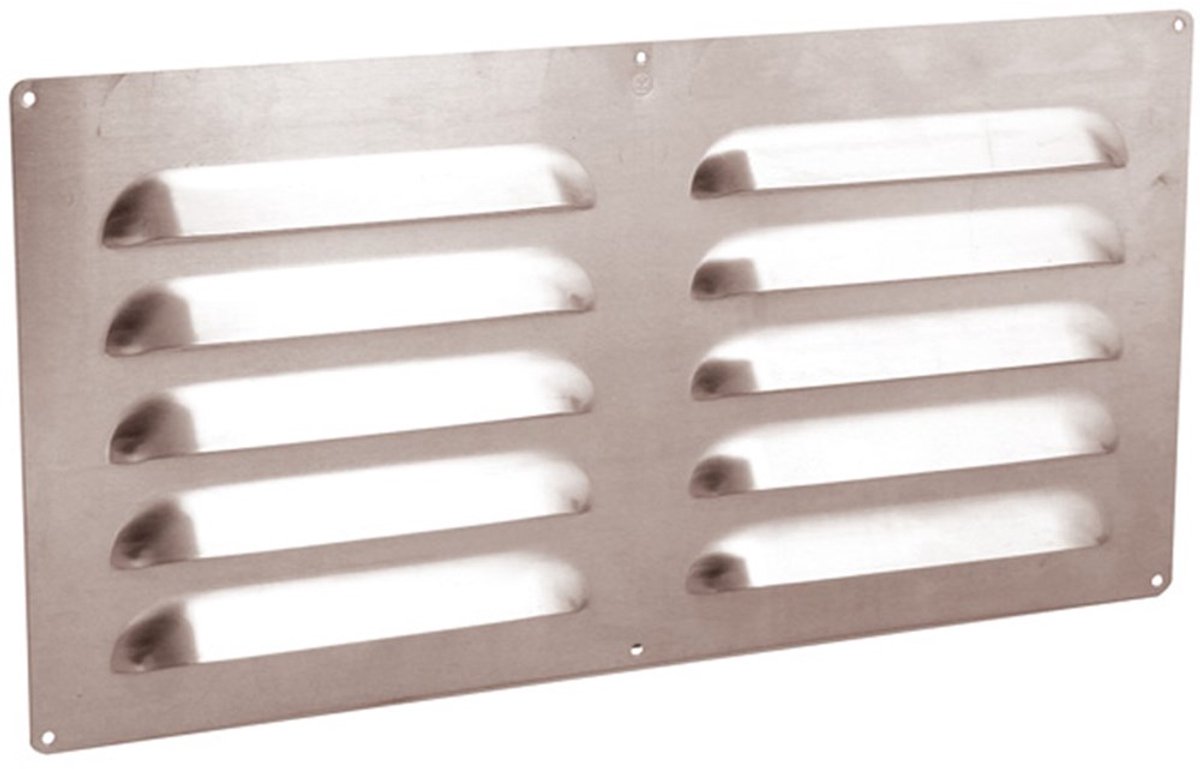 Nedco BV Schoepenrooster vlak model 500x300mm aluminium