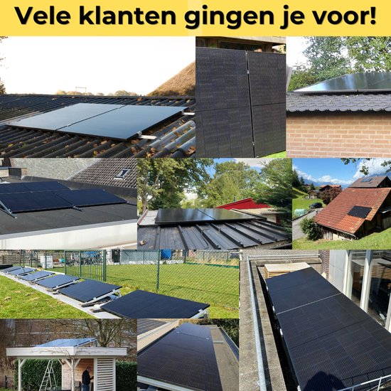 Zonnepanelen met Stekker - Zonnepanelen Compleet Pakket - Plug & Play - inclusief omvormer - 840 watt - Fullblack van Ecoplex Energy — afbeelding 5