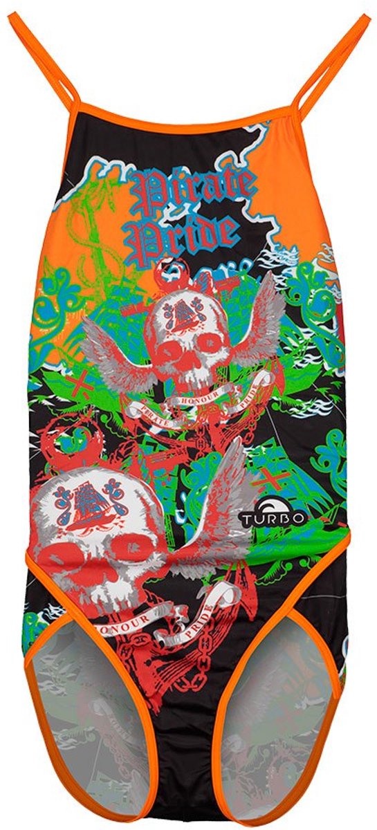 Turbo Pirate Treasure Zwemkleding Veelkleurig M Vrouw Multicoloured