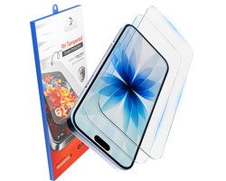 Screenprotector - 2 stuks - Geschikt voor iPhone 17 Tempered Glass - Extra Sterk – beschermglas
