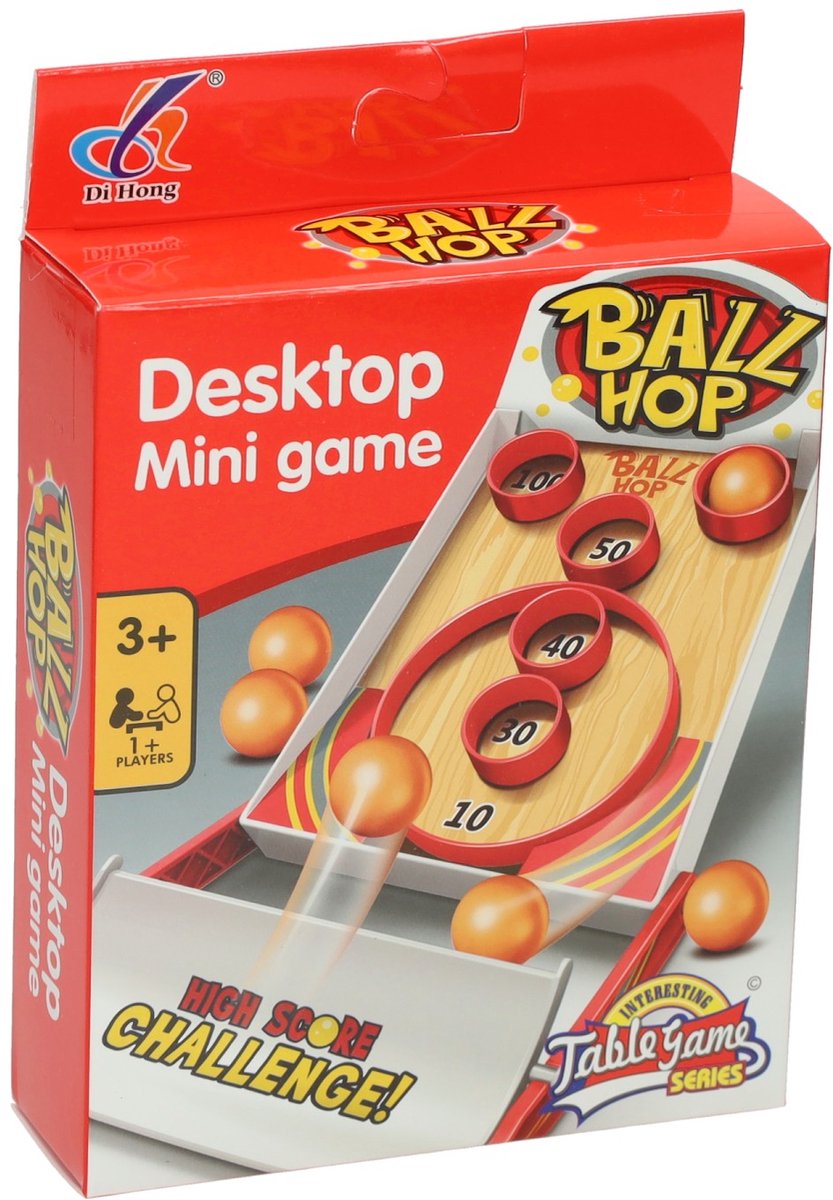 Mini Tafelspel Balz Hop - vanaf 1 Speler