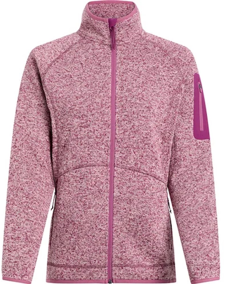 MCKINLEY skeena wms Midlayer dames Donkerrood