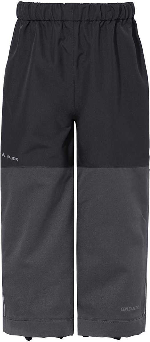 Vaude Caprea Rain Broek 92 cm Jongens Meisjes Zwart