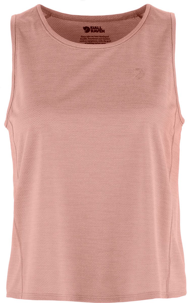 Fjällräven Abisko Lite Mouwloos T-shirt Roze L Vrouw