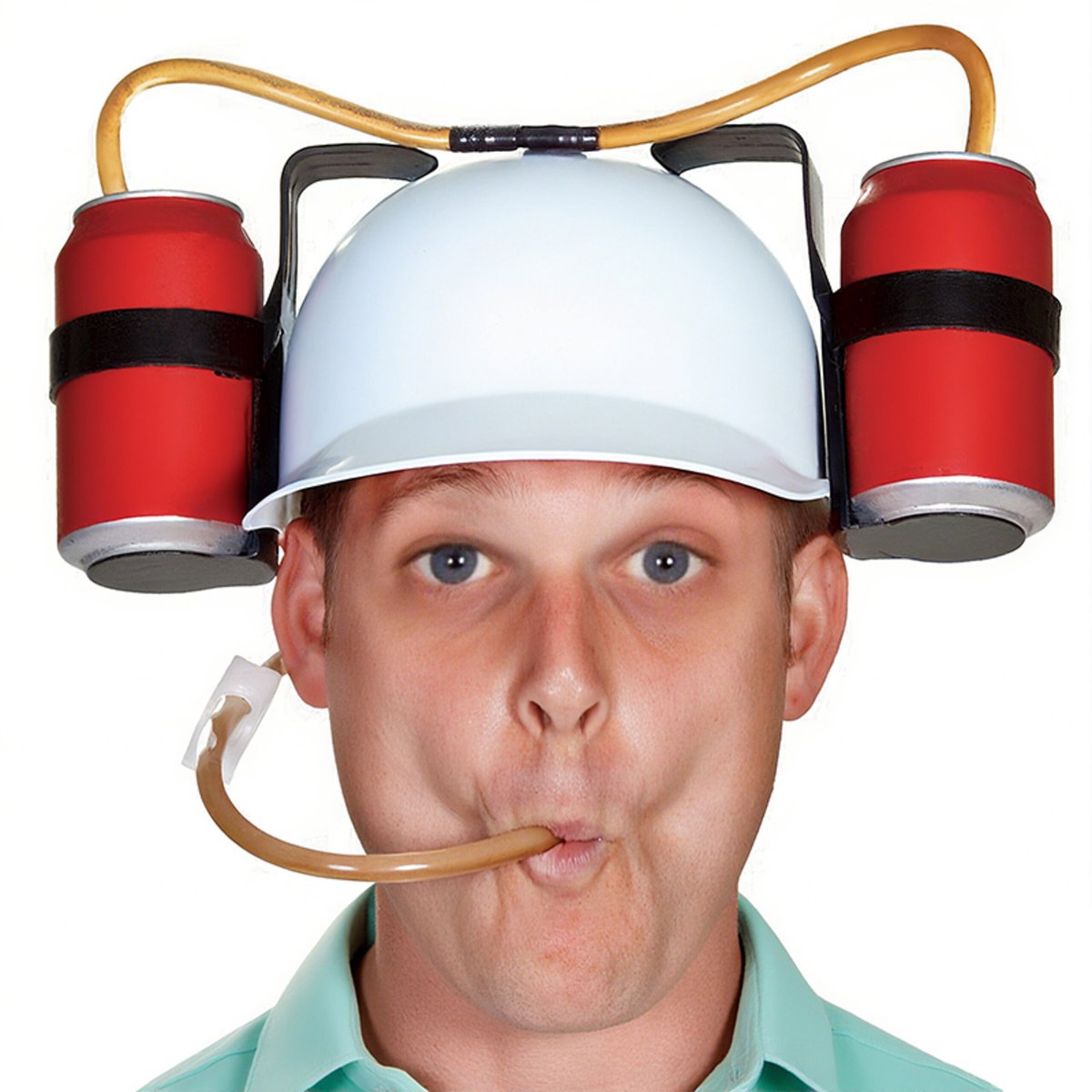 Bombo Casque Porte-Canettes Pour Fêtes - Accessoire Fun Et Original