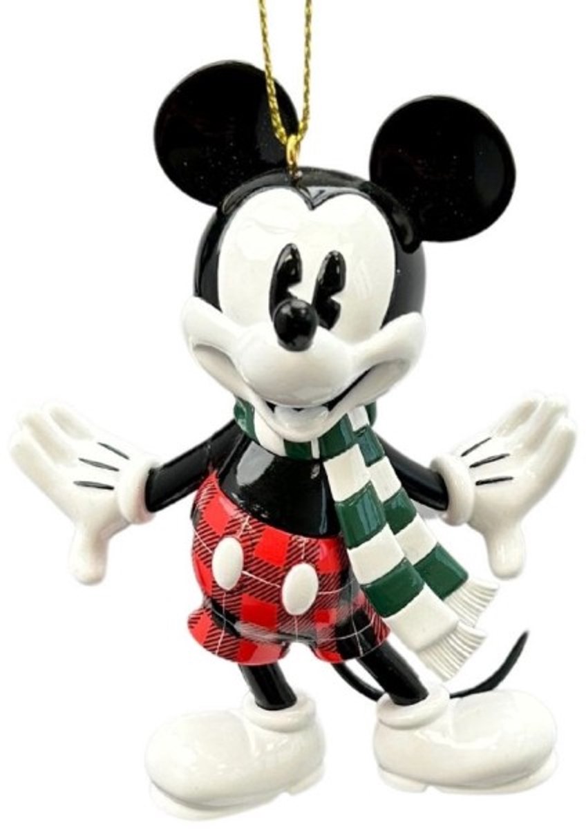 Disney Home Ornament - Mickey With Scarf