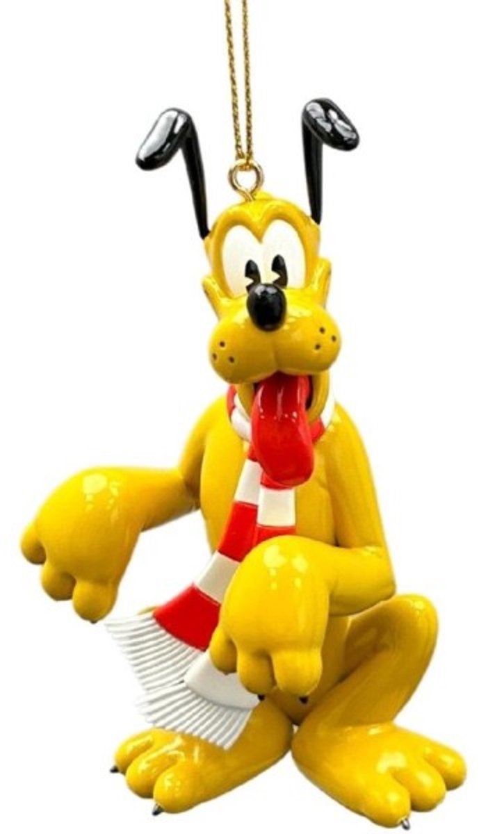 Disney Home Ornament - Pluto With Scarf