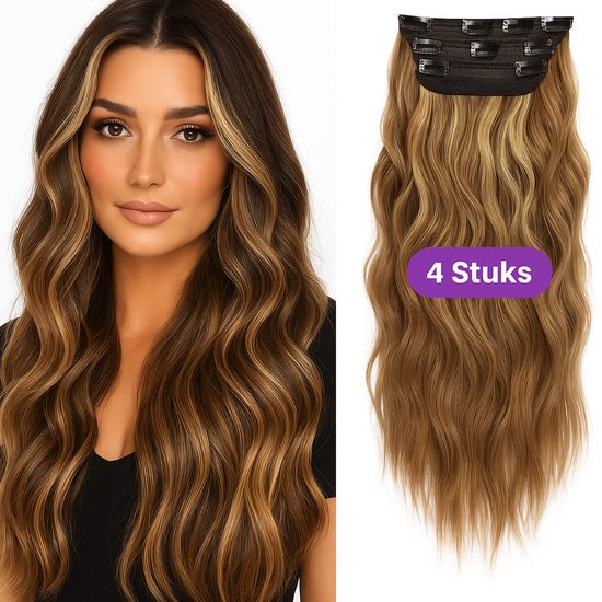 Perruque Blonde Lace Front Wig - Cheveux Longs Ondulés - Ajustable - Perruques Femme - Blonde - 60 cm